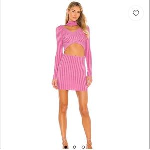 Superdown alora wrap mini dress worn once